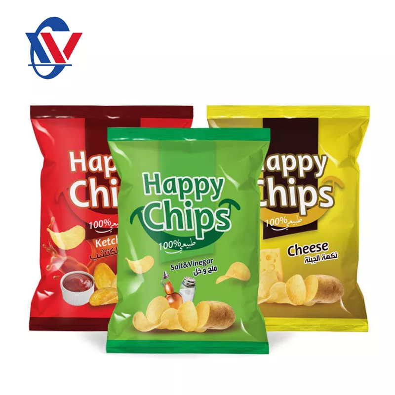 Torba opakowań z chipsami ziemniaczanymi
